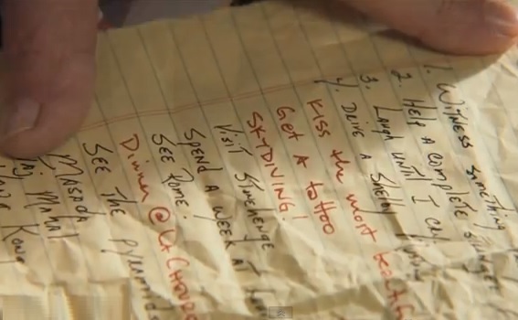 Σκηνή από την ταινία "Τhe Bucket List"