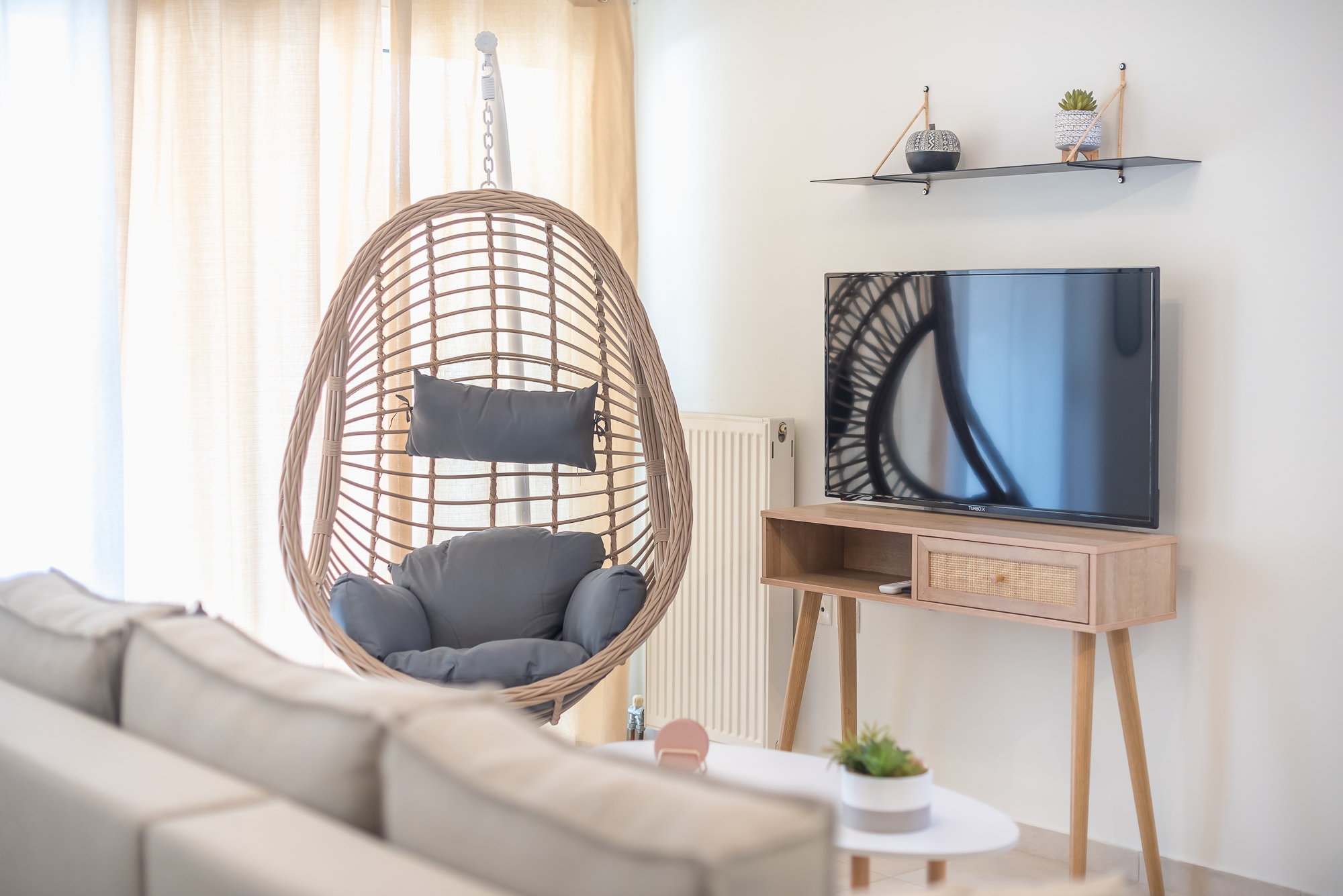 Furnished apartment interior design